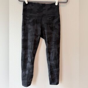 lululemon wunder train high rise crop “23